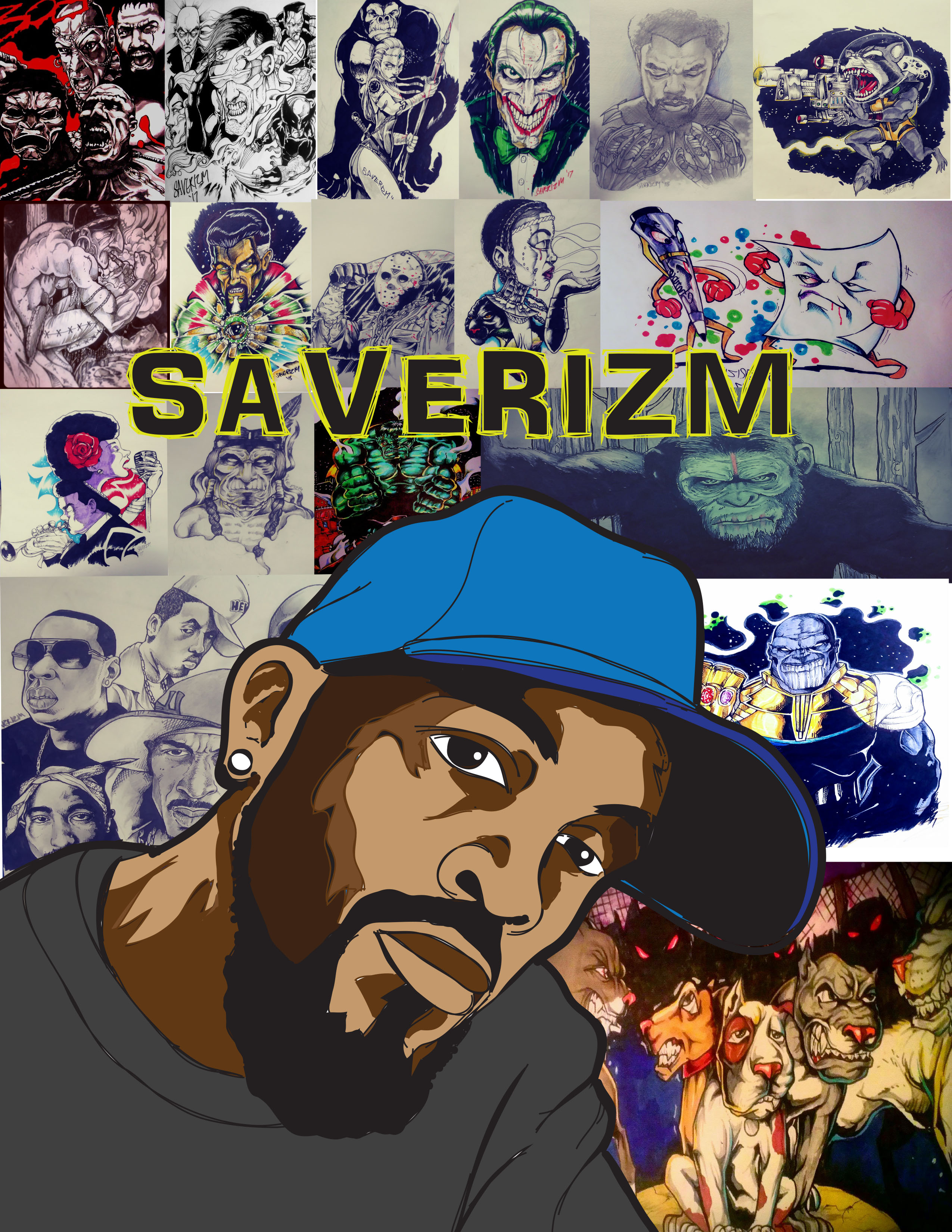 THE AMAZING ART OF SAVERIZM ART